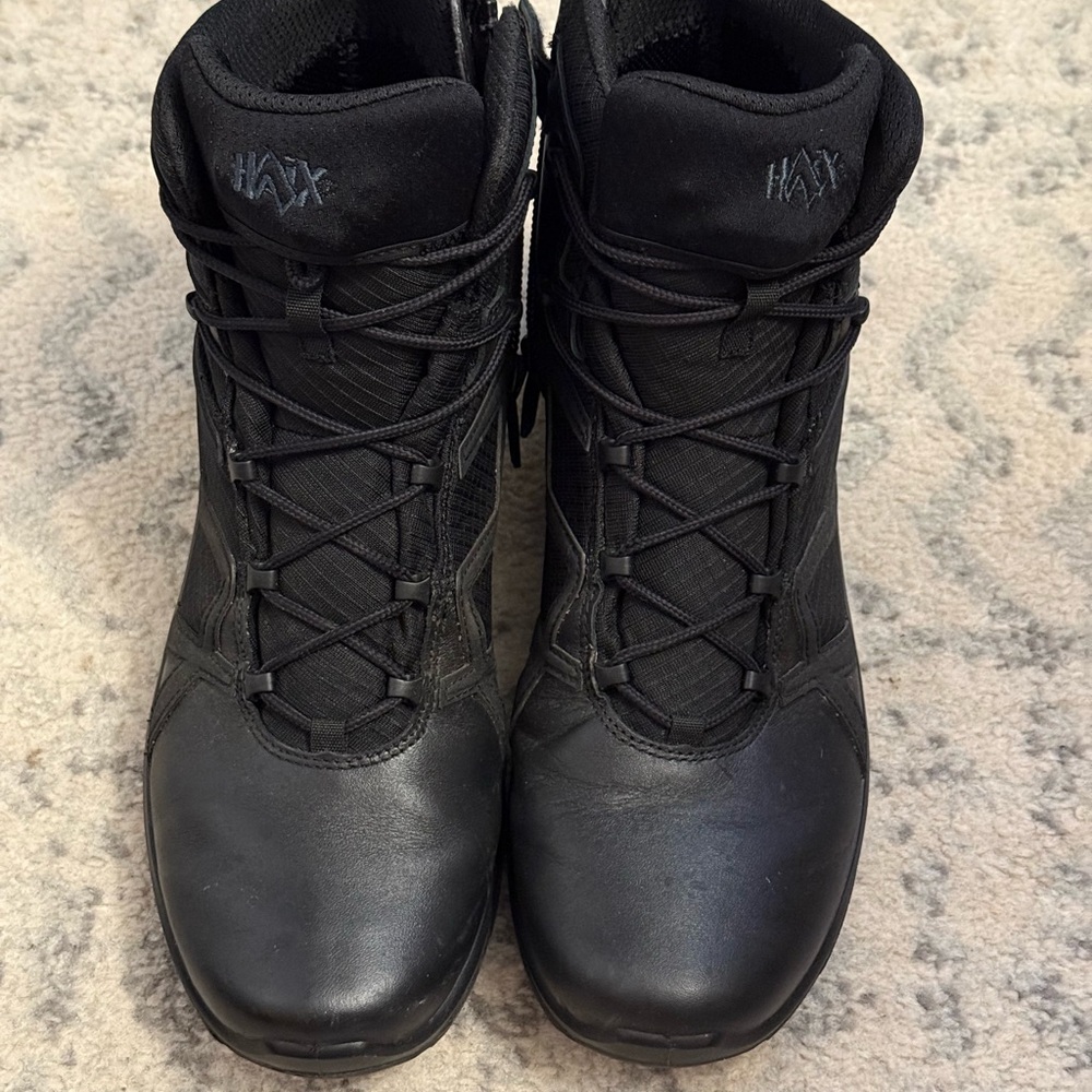 HAIX Black Men's Eagle Athletic 2.1T side zip